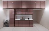 Aluminium Modular Kitchen 3d 2