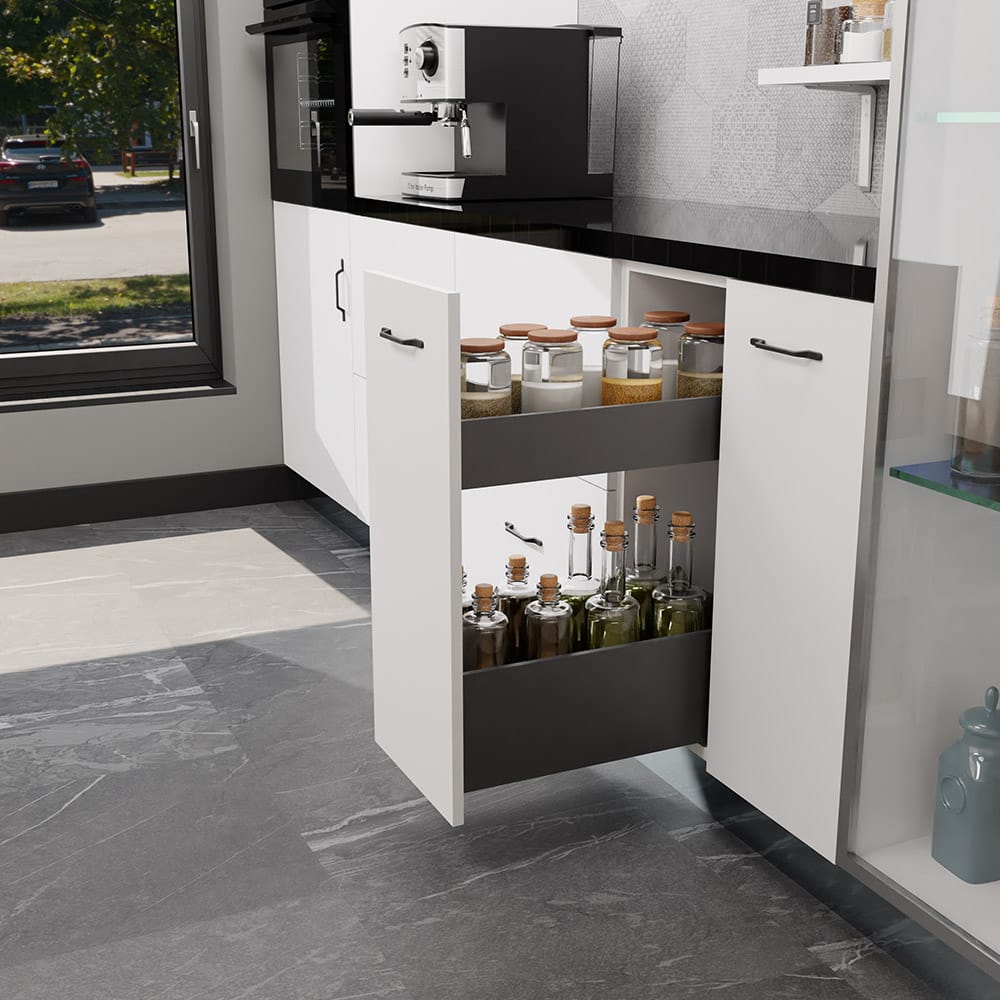 Soft Close Aluminium Hinge